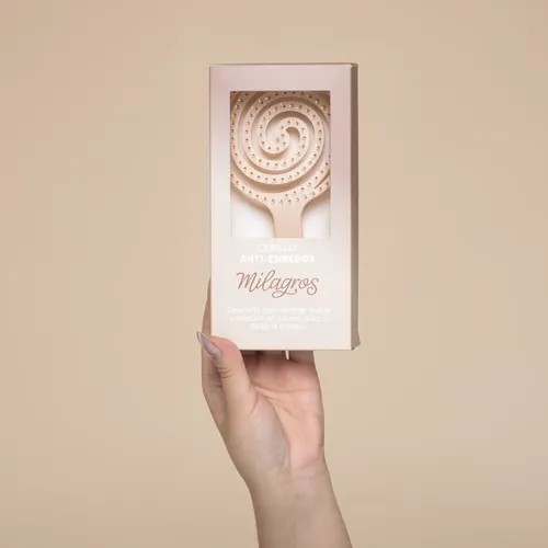 CEPILLO ANTIENREDOS MILAGROS BEIGE