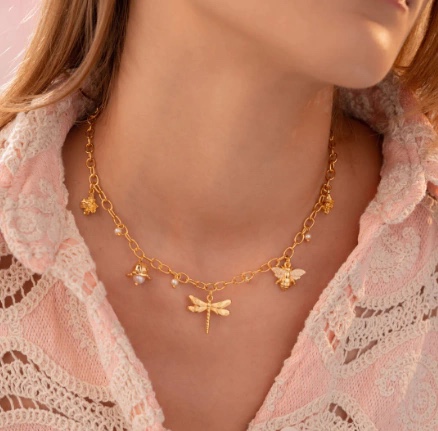 Collar Multicharms Primavera