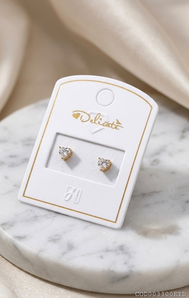 Aretes corazón