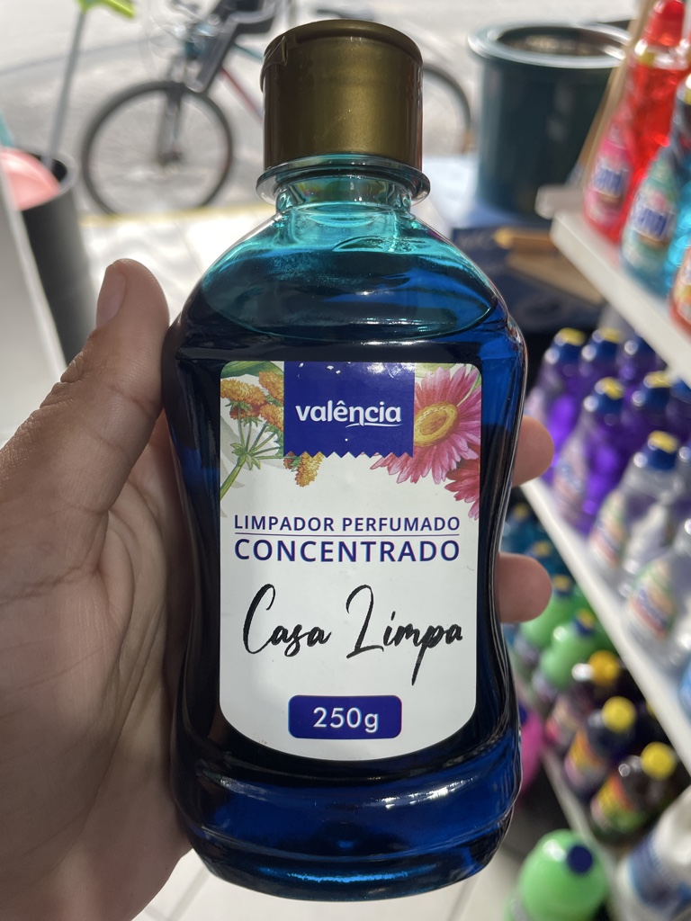 Limpador concentrado Casa Limpa- 250 ml/25 l - Valencia