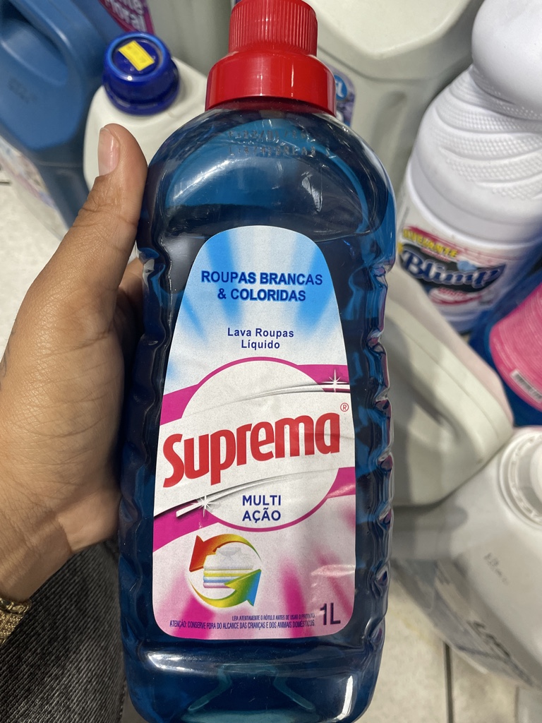 Lava Roupas Liquido Multiaçao - Suprema 1 litro