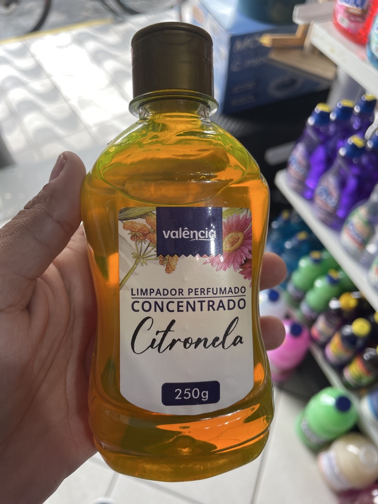 Limpador concentrado Citronela- 250 ml/25 l