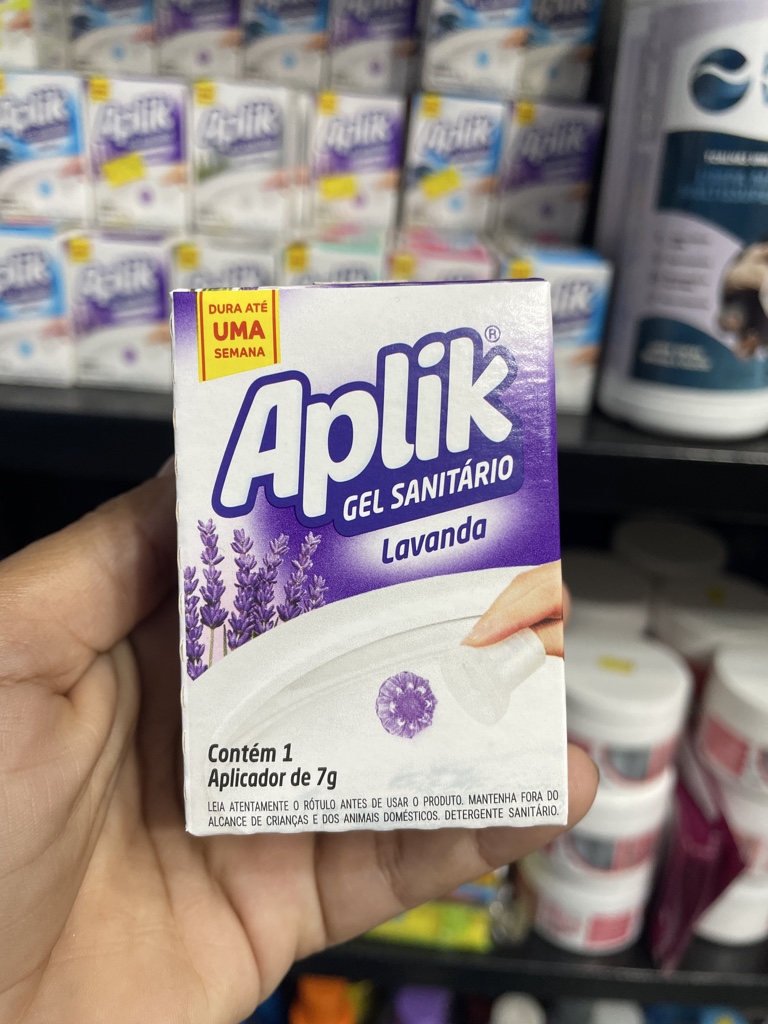 Gel sanitário 1uni Lavanda - Aplik
