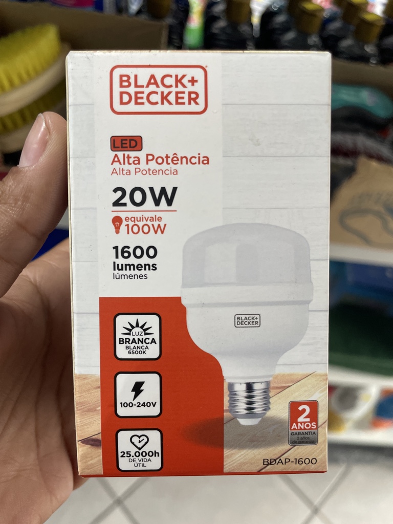 Lampada Black+Decker 20 w