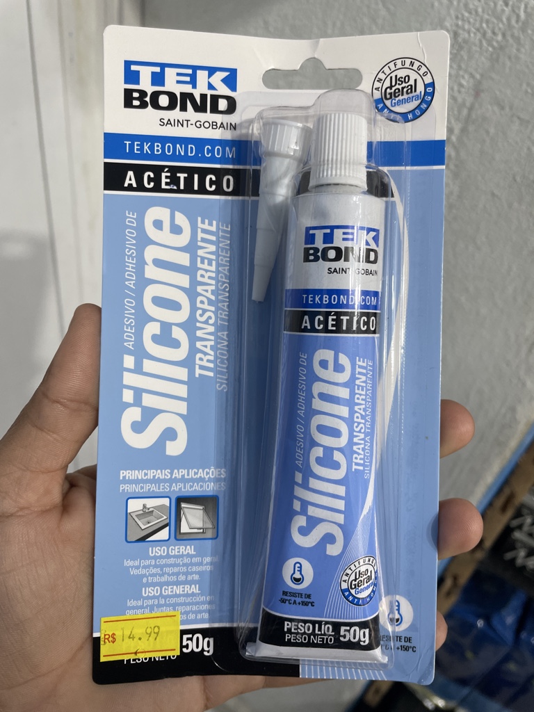 Silicone Blistre Tekbond-50 gramas