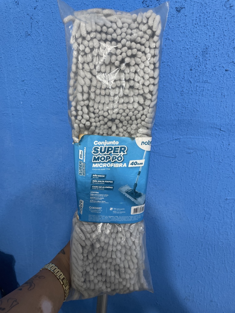 Super Mop Pó Microfibra - Nobre
