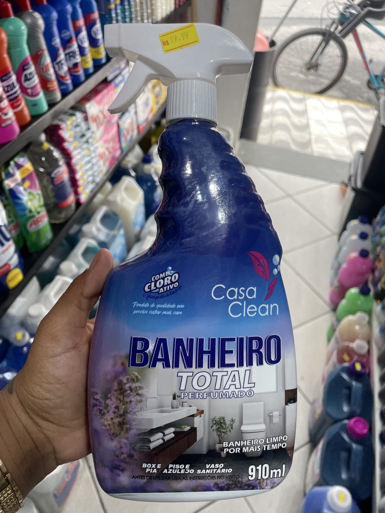 Limpa Banheiro - casa Clean