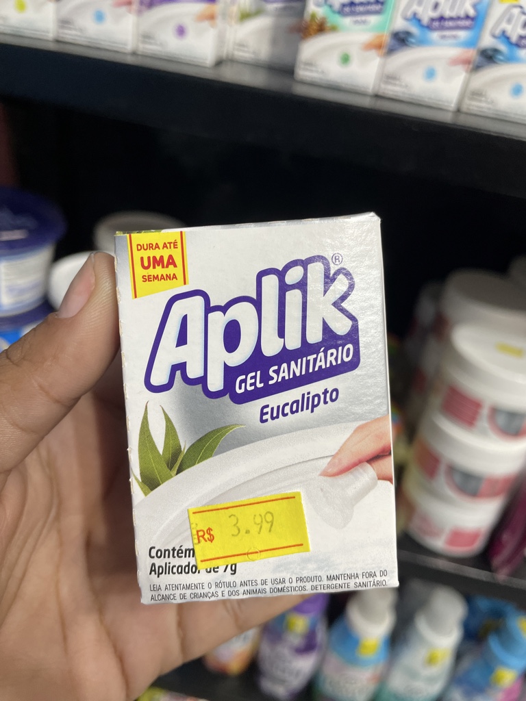 Gel sanitário 1uni Eucalipito - Aplik