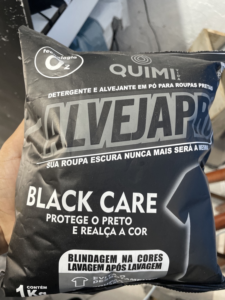 Percabonato Roupas Pretas - Quimi 1 kg