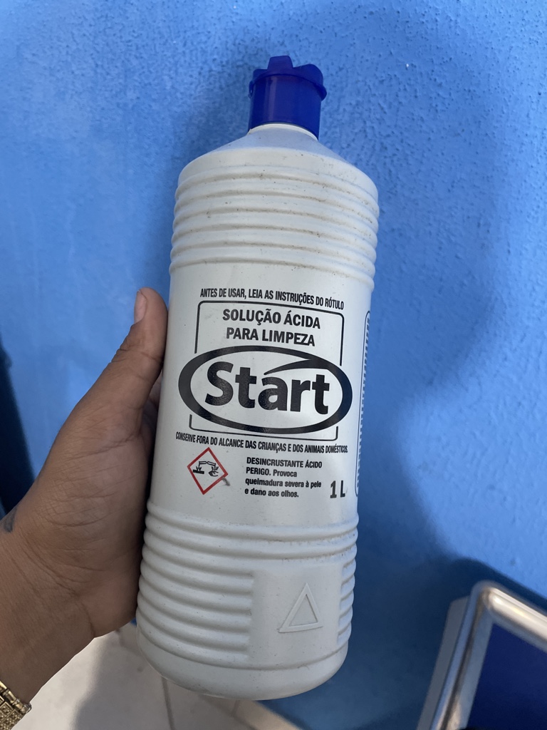 Start -Soluçao Acida para limpeza - Acido Muriatico