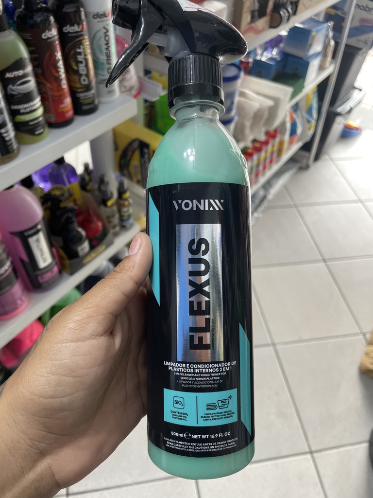 Flexus Limpador e Condicionador de Pasticos Interiores - Vonixx