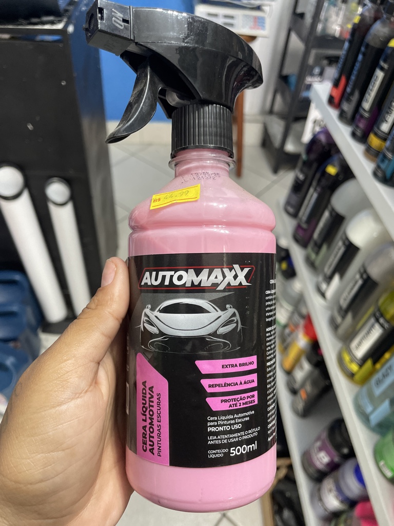 Cera Automotiva Pinturas escuras -500ml