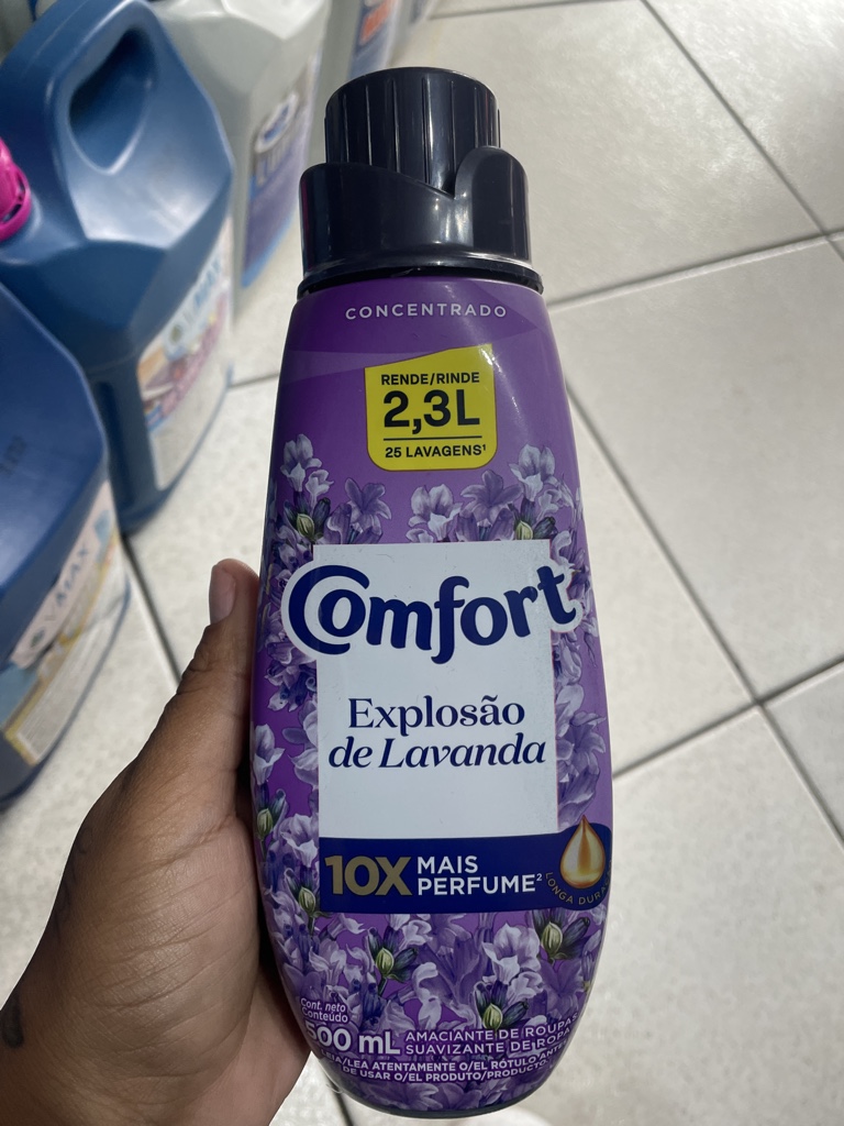Amaciante Concentrado Comfort - Explosao de Lavanda - 500 ml