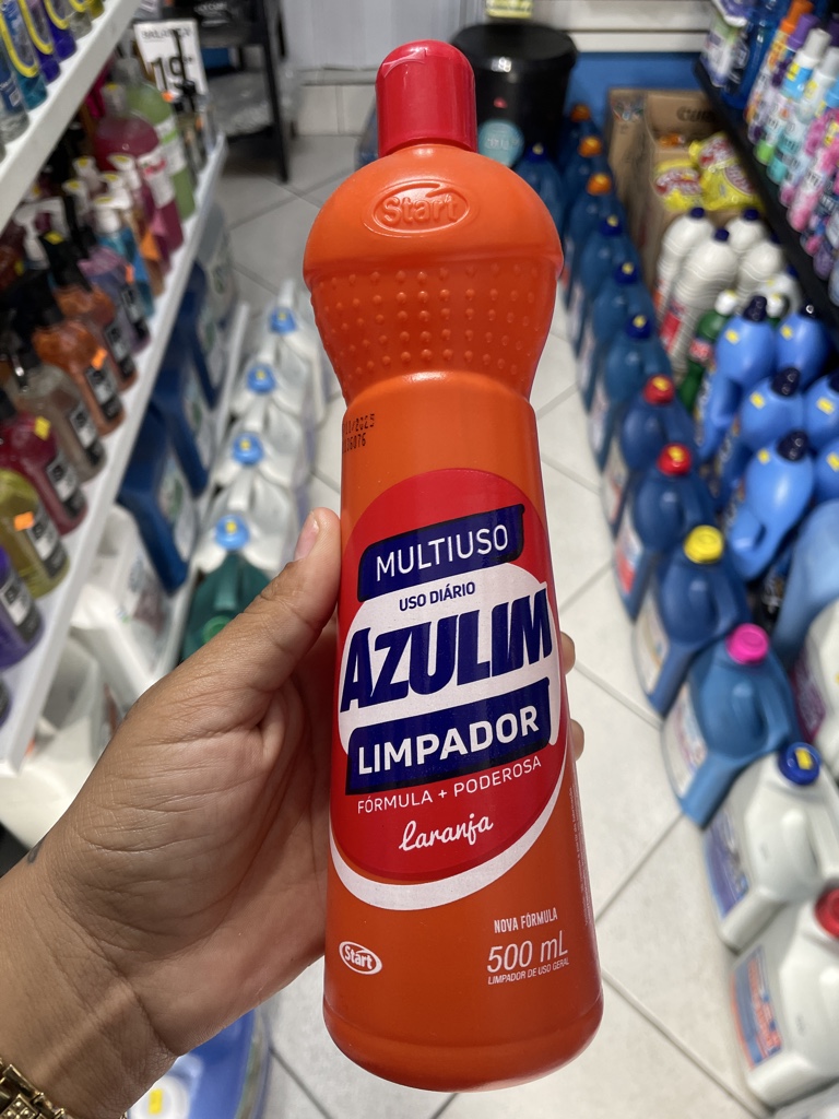 Multiuso Azulim Limpador Laranja - 500 ml