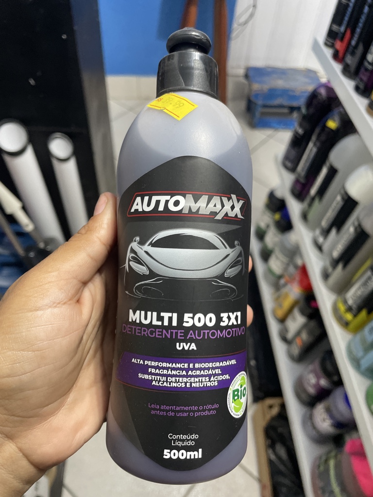 Mult 500 Detergente Automotivo 500ml - AutoMax