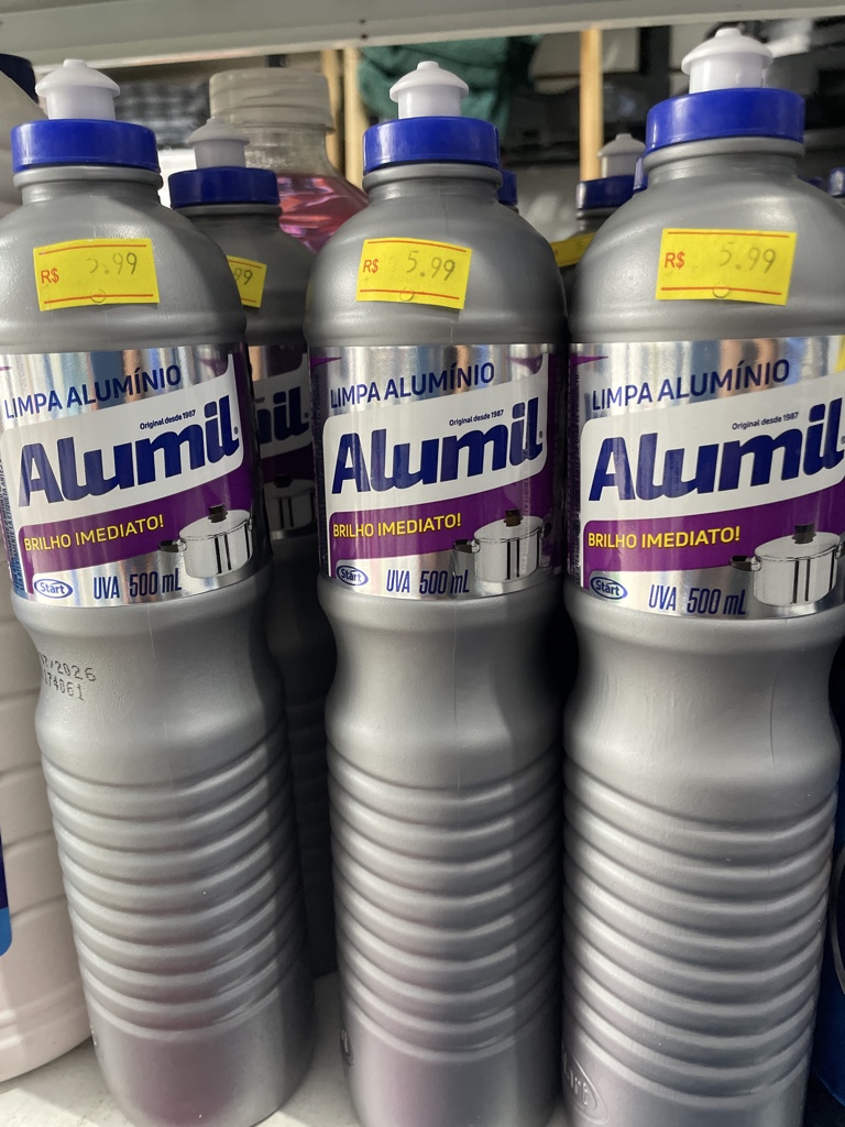 Limpa Aluminio Alumil Brilho Imediato - Limao 500ml
