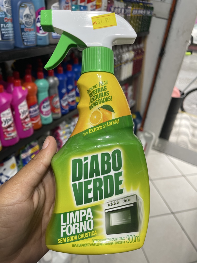 Limpa Forno Diabo Verde - 300 ml