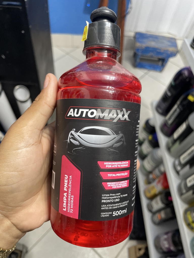 Limpa Pneu Hidrorepelente