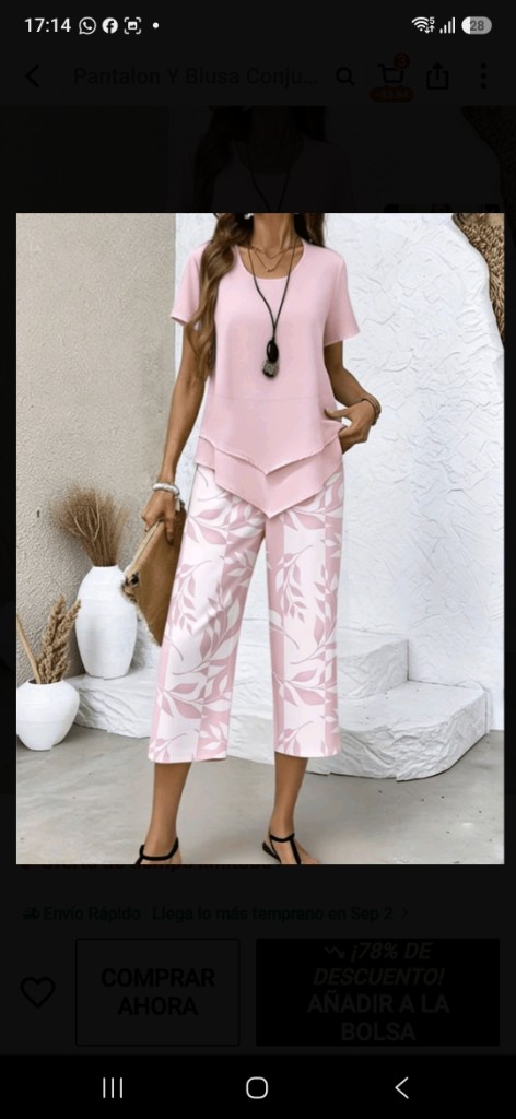 Conjunto de  piezas