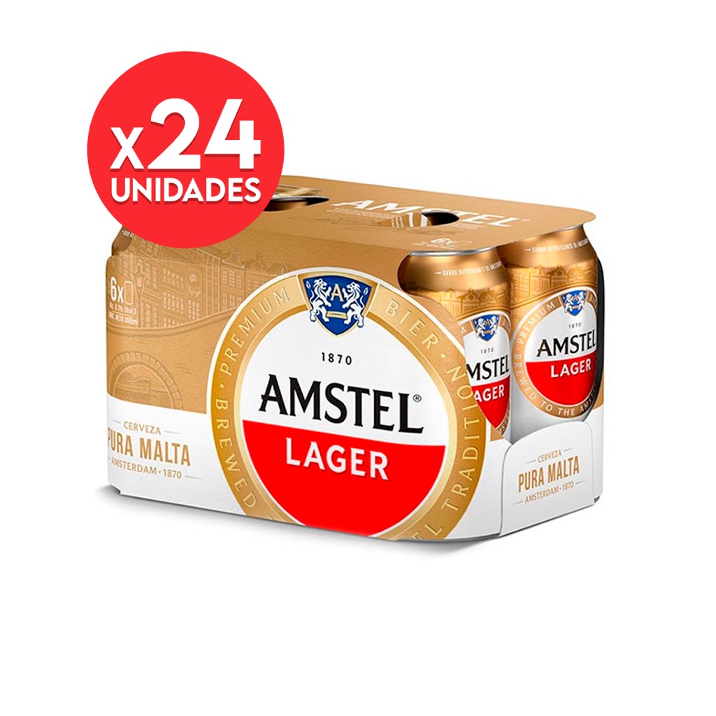 AMSTEL 355ml X CAJA