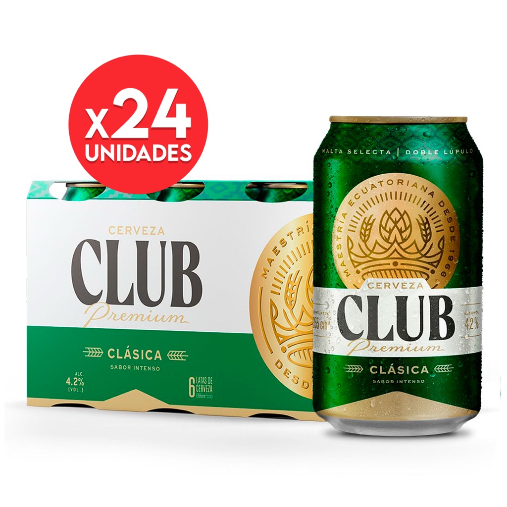 CLUB VERDE 355ml X CAJA