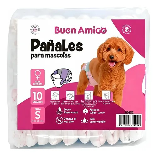 Buen Amigo Pañales rosados S