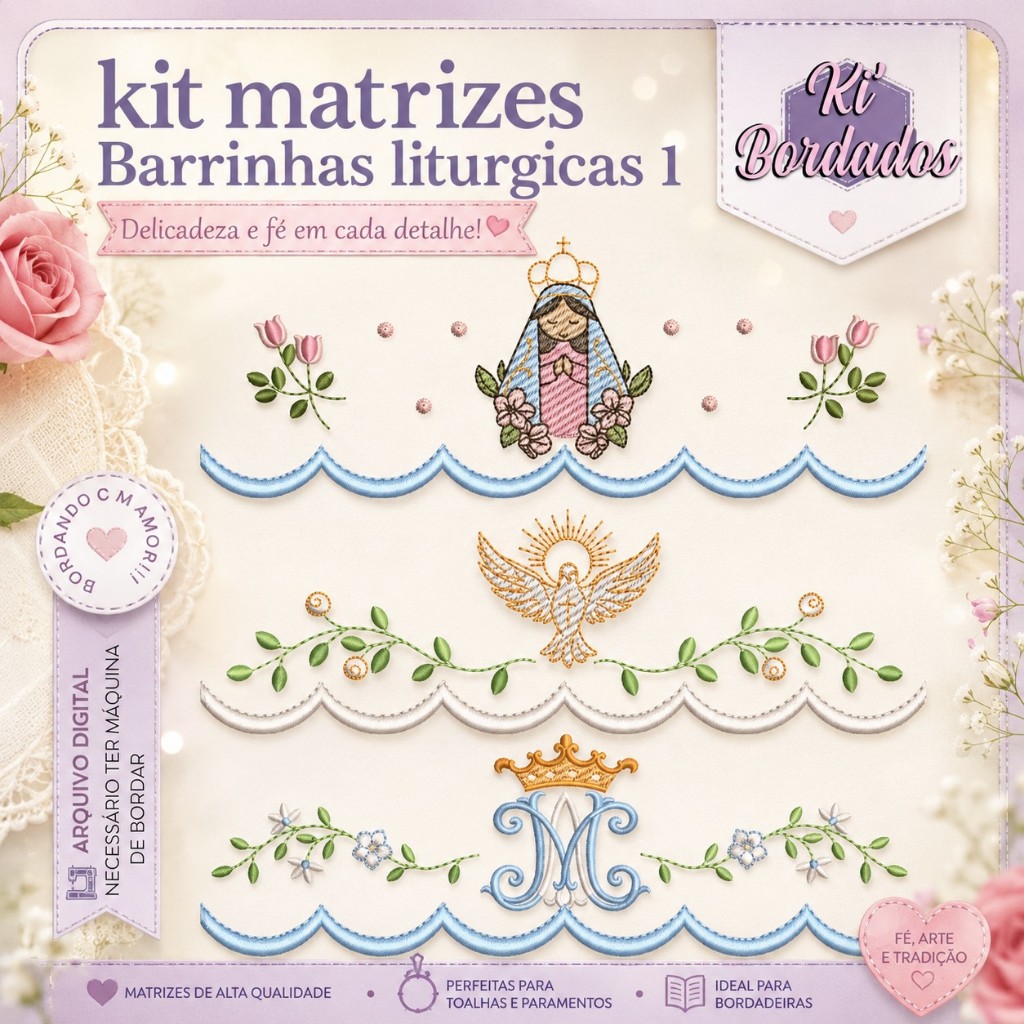 KIT BARRINHA LITÚRGICA