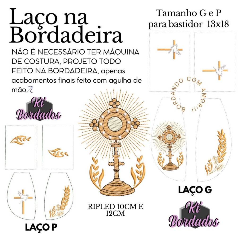 KIT LAÇO P/G OSTENSÓRIO