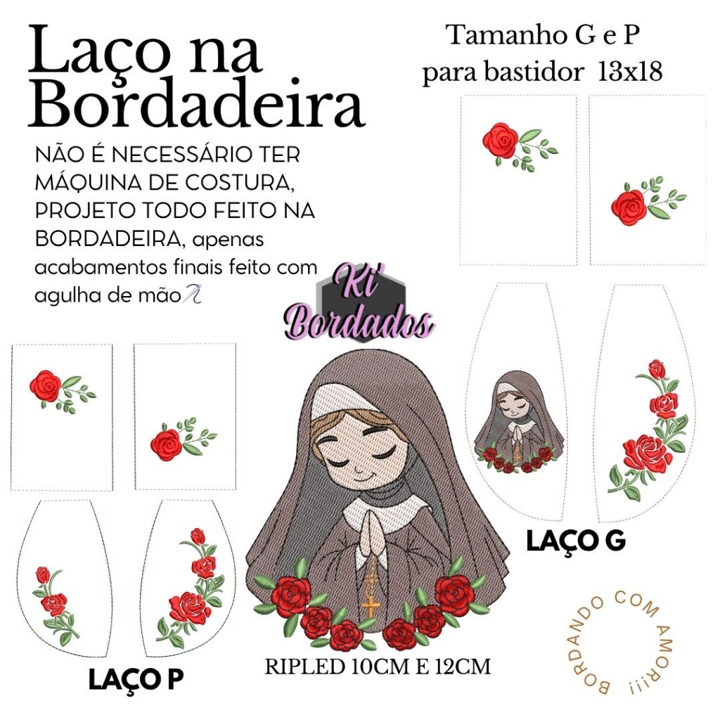 KIT LAÇO P/G SANTA TERESINHA