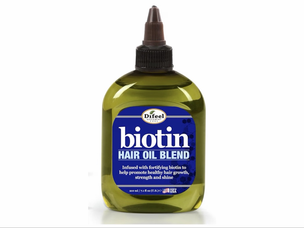 Difeel - Aceite de cabello premium con biotina, 7.1 oz.