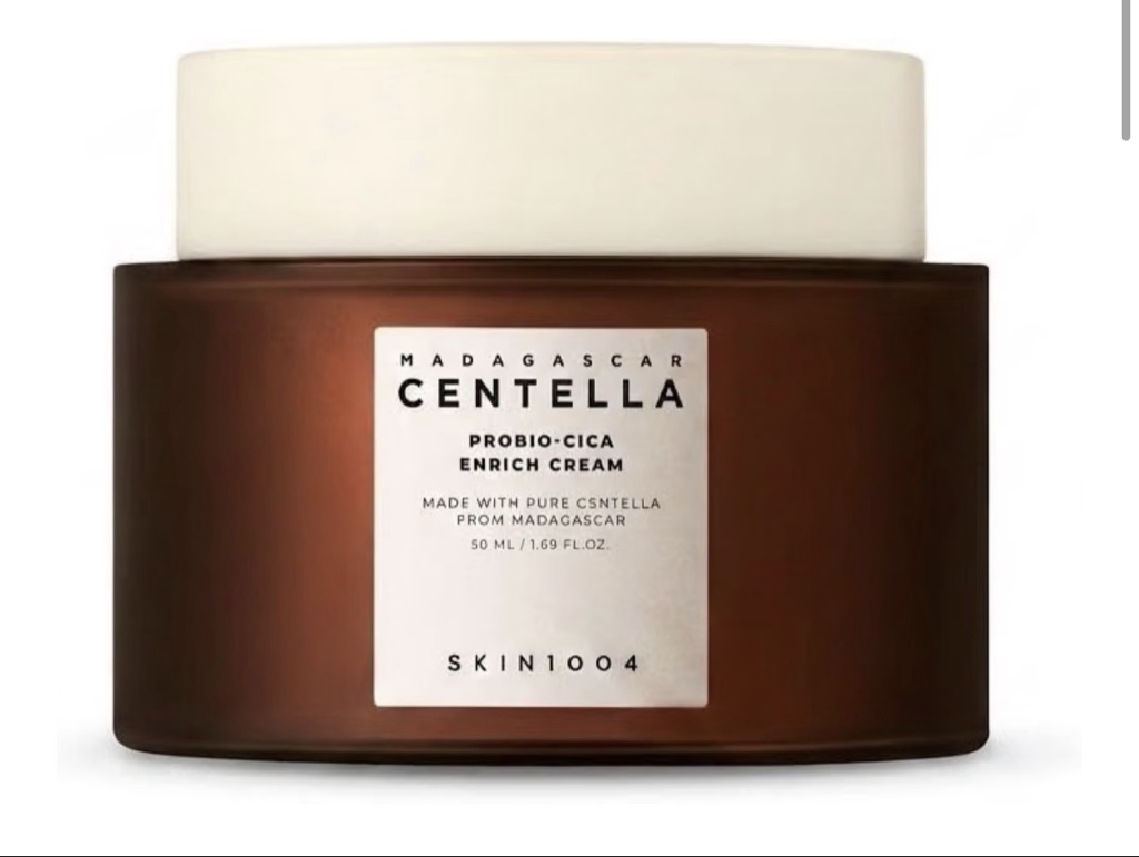 SKIN1004 Probio Cica Crema Enriquecida 1.69 fl.oz, 50ml, Hidratante Facial Coreano