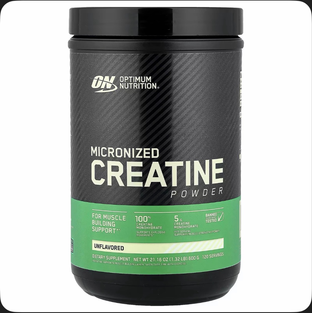 Creatina en polvo