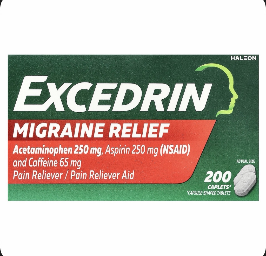 Excedrin alivio para la migraña