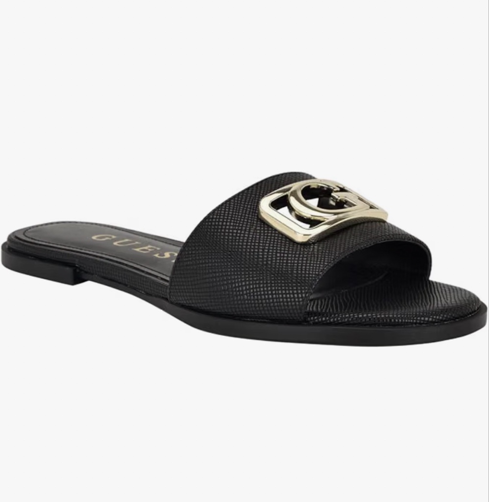 GUESS Sandalias planas Adrinna para mujer