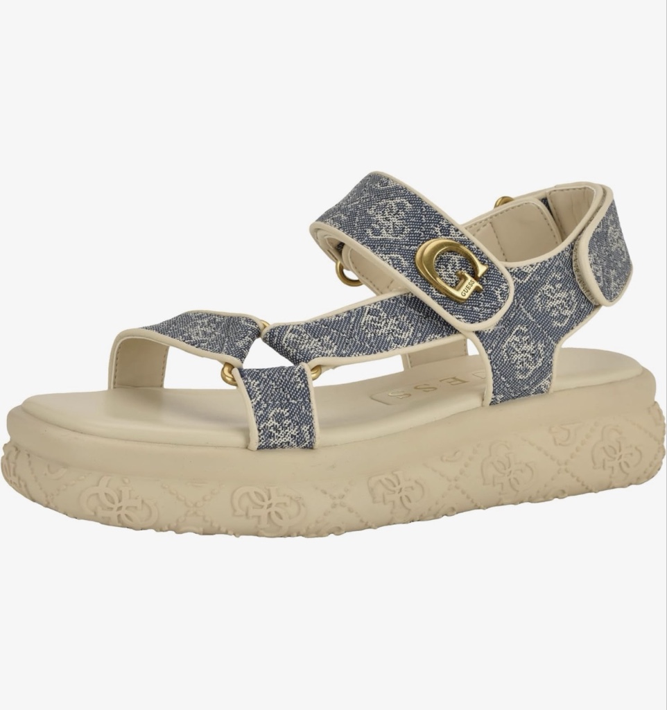 Guess Sandalias Lanara para mujer