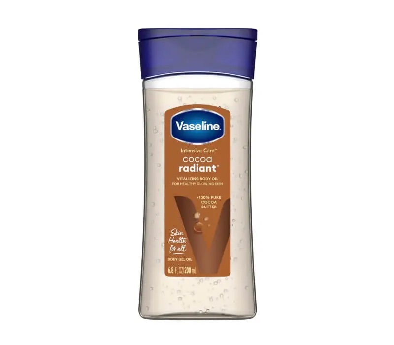 VASELINE Intensive Care Cocoa Radiant 6,8oz TRANSPARENTE GRANDE