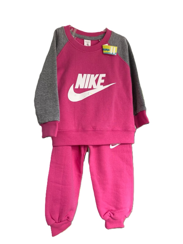 Conjunto nike rosa