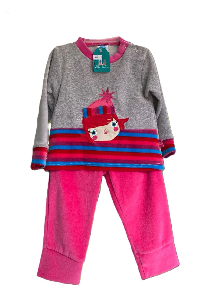 Conjunto de plush rosa