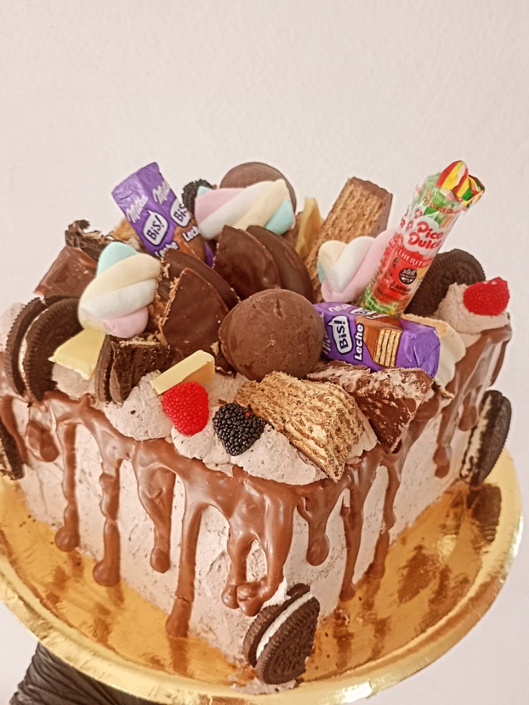 Torta golosinera 20 porciones