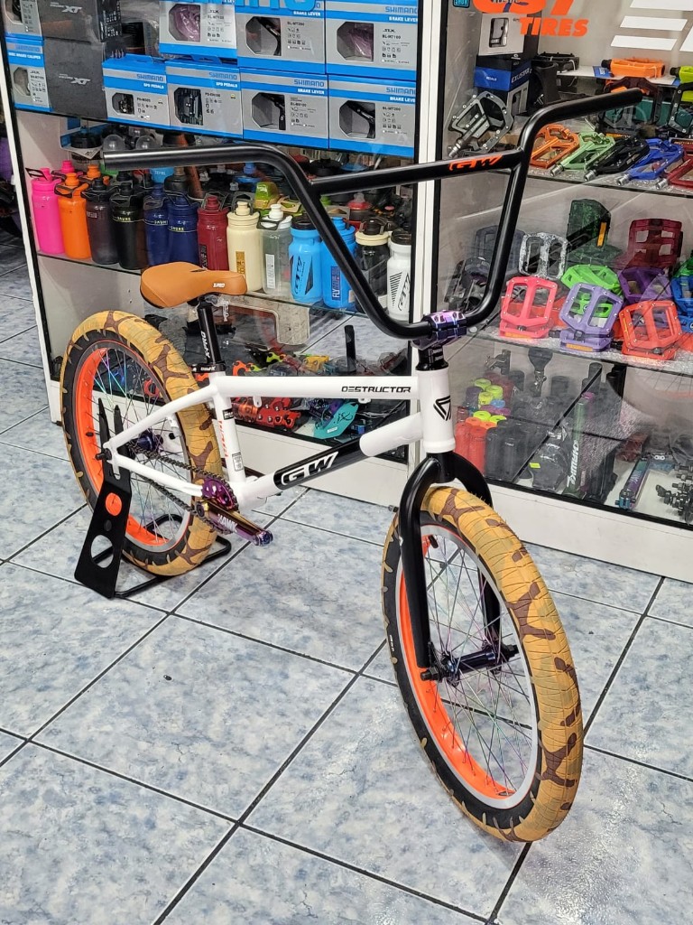 Bicicleta BMX GW DESTRUCTOR 20.5" ESPECIAL BLANCA