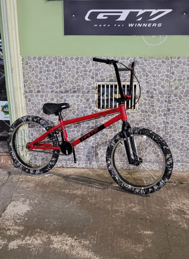Bicicleta BMX GW DESTRUCTOR 20 ROJA