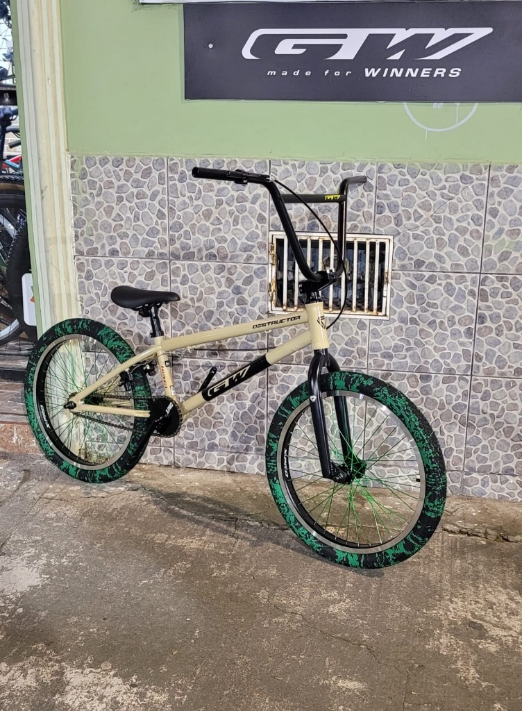 Bicicleta BMX GW DESTRUCTOR 20 BEIGE