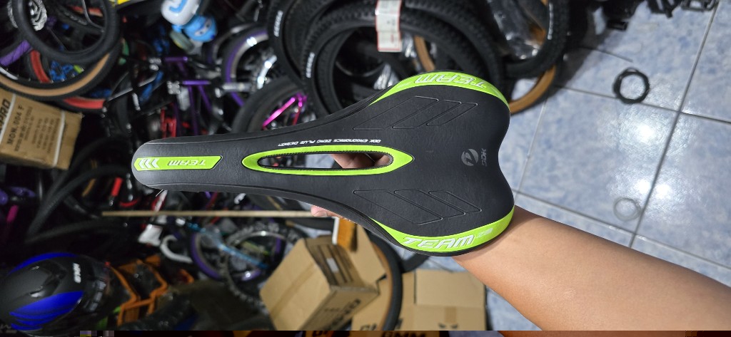 ASIENTO MTB CRAS DDK D305 TEAM ANTIPROS N/VERDE