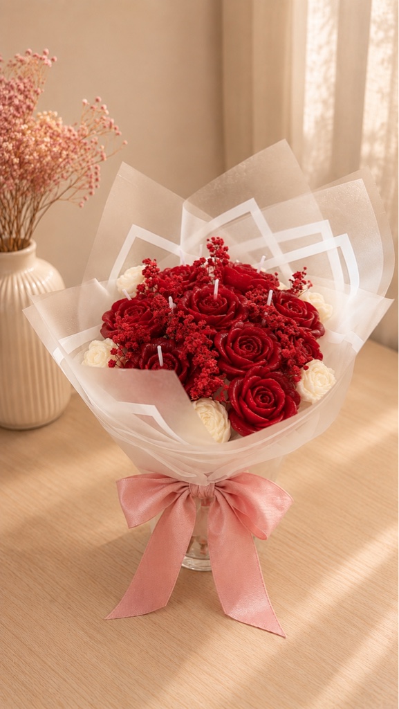 Ramo de rosas rojas