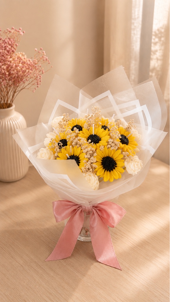Ramo girasoles