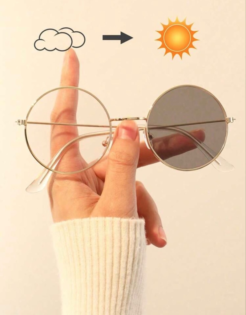 Lentes Fotocromáticos Redondos