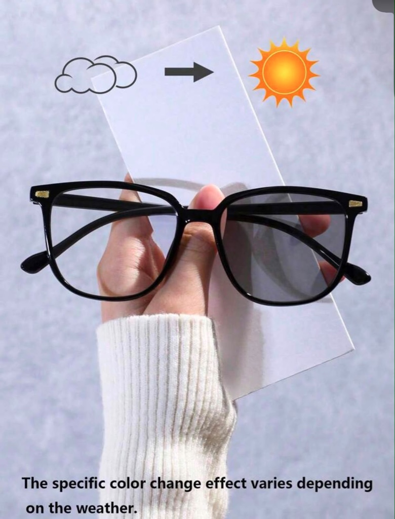 Lentes Fotocromáticos Negros