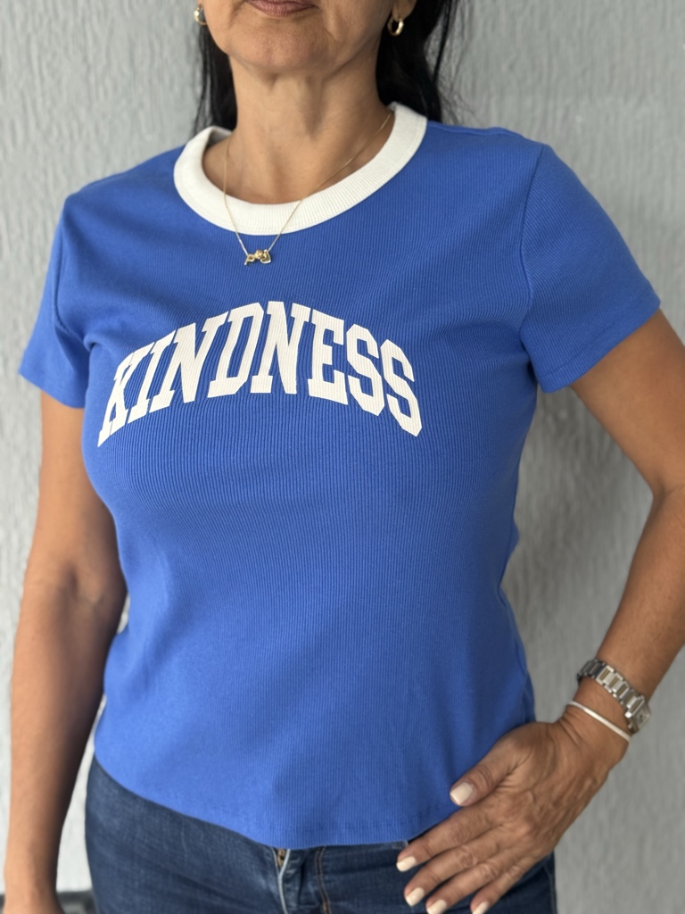Franela Old Navy azul rey M/L