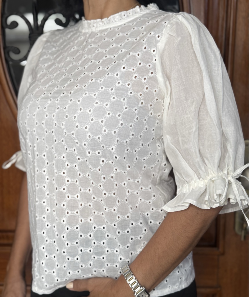 Blusa Blanca. Dama