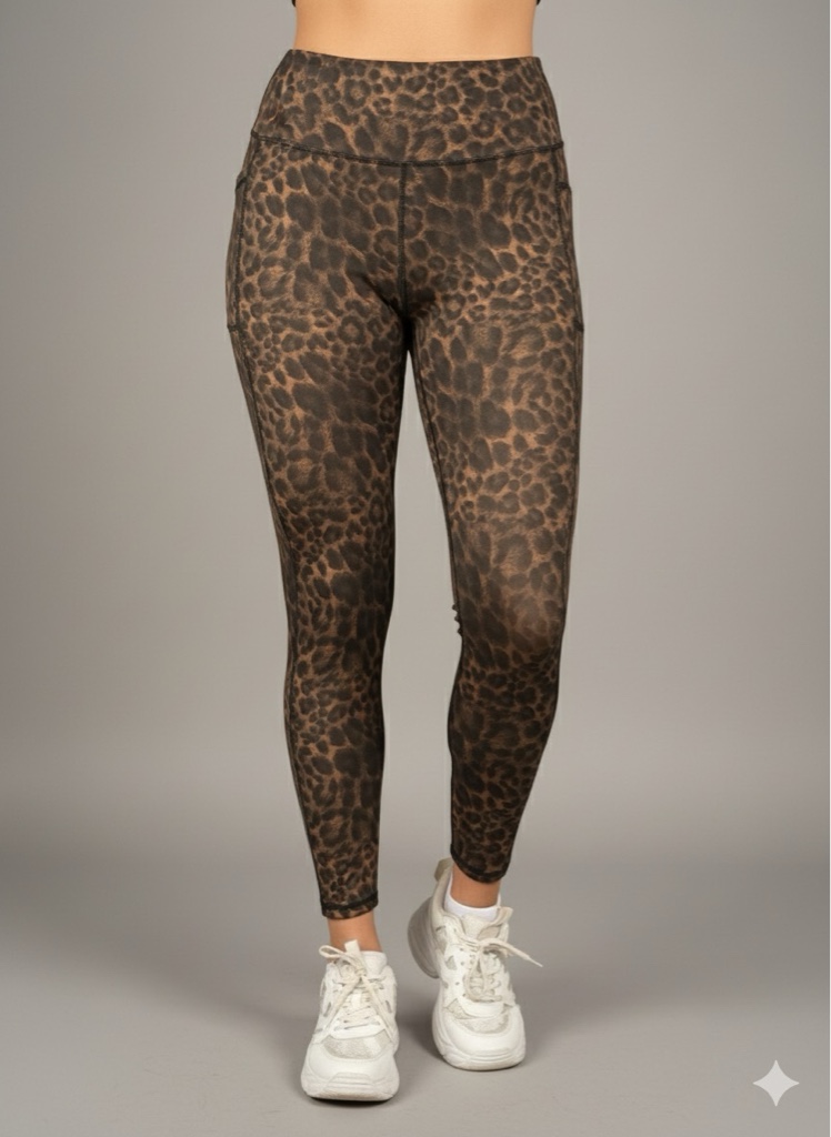 Licra 3/4. Animal Print